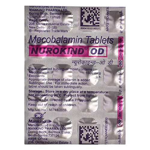 Image of Nurokind OD - Strip of 20 Tablets