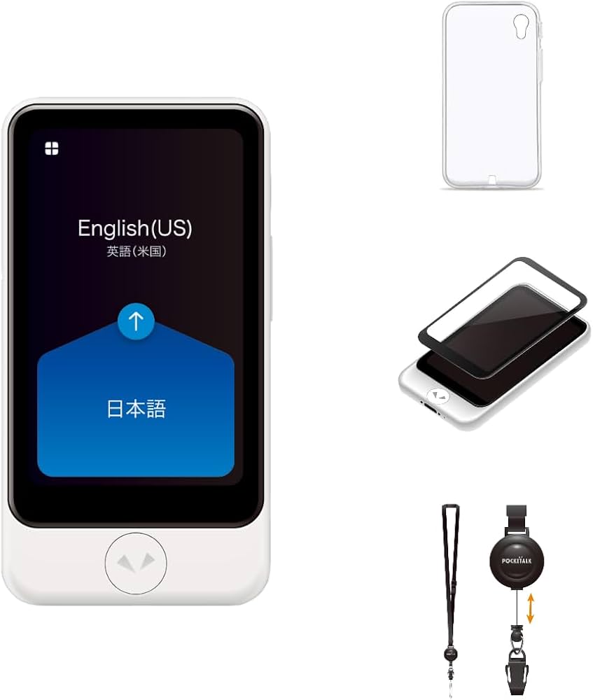 Amazon.co.jp: POCKETALK S Plus （ ポケトーク ） 本体＋アクセサリ  