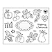 Produktbild Viva Decor® Clear-Stamps (Happiness is Homemade) Silikon Stempel - Prägung Stempel - DIY Dekoration stanzen - Stempel Silikon - DIY Stamp - Stempel Prägung - Designed Germany
