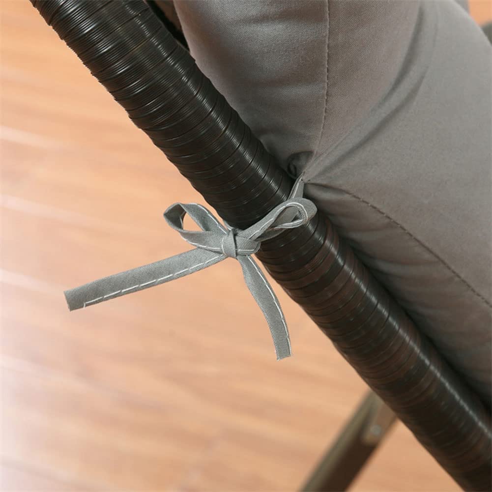 Cuscino per Sdraio Lettino Universale Cuscino Imbottito per Sedia a Sdraio Relax Materassino Rettangolare per Sdraio Automatica,Cammello,48X158CM