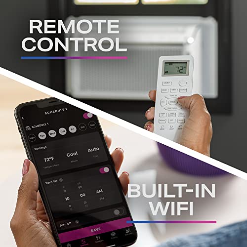 Image of GE Profile Ultra Quiet Window Air Conditioner 8,200 BTU, WiFi Enabled, Ideal for Medium Rooms, Easy Installation with Included Kit, 8K Window AC Unit, White