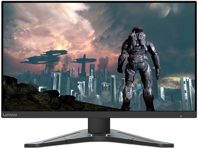 Lenovo G24-20 24 inch FHD (1080p) Gaming Monitor (IPS Panel, 144hz, 0.5ms, HDMI, DP) - Tilt, Height Adjust Stand