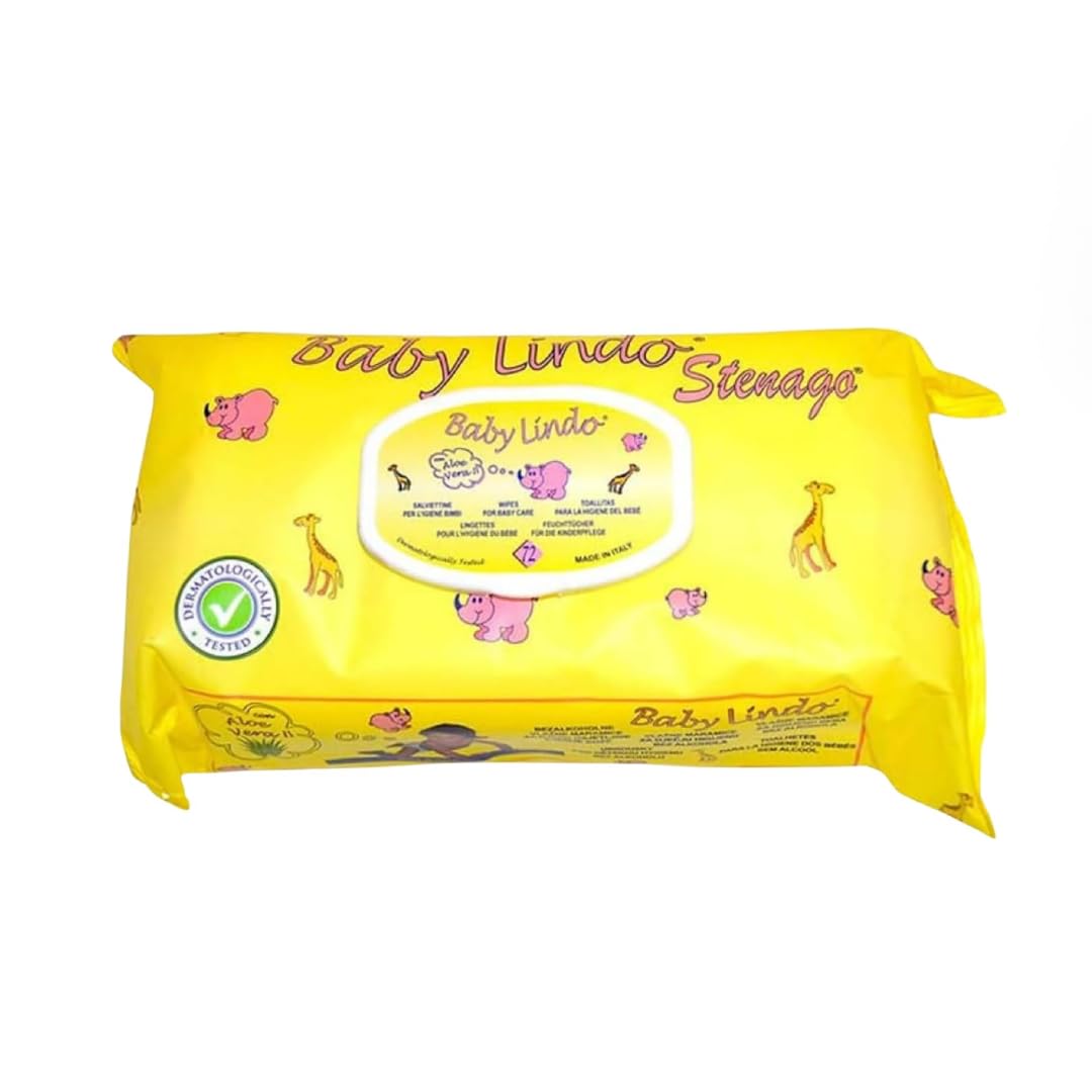 Lot de 20 lingettes humides biodégradables pour bébé hypoallergéniques
