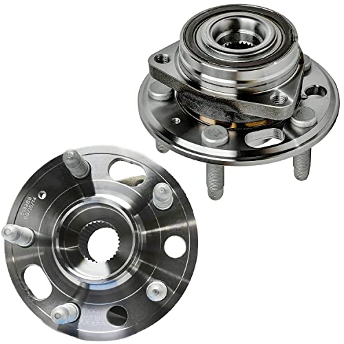 Image of Detroit Axle - Wheel Bearing Hubs Brake Kit for 2010-2017 Equinox Terrain