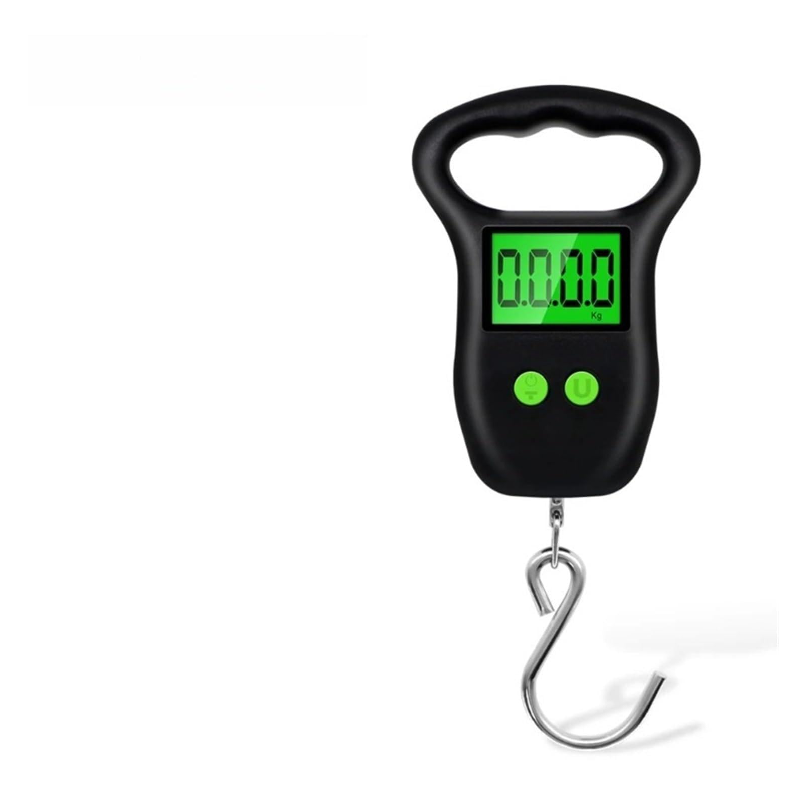 JVDDI Digital Hanging Scale Portable Hanging Scale Electronic Weight Luggage Fishing Weighing Measurement 50KG Digital Hook Heavy Duty Crane Hook(S)