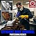 LE LEMATEC Professional Sandblaster Gun Kit: Effortless Surface Prep for DIY Enthusiasts | Versatile, Easy-to-Use Hobby Blaster for Metal & Wood Projects | Transforms Small Jobs