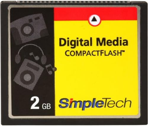 SimpleTech 2GB Compact Flash Card (STI-CF/2GB)