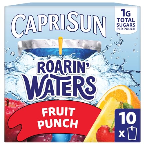 Capri Sun Roarin' Waters Flavored Water Beverage, 10 Pouches - image 1