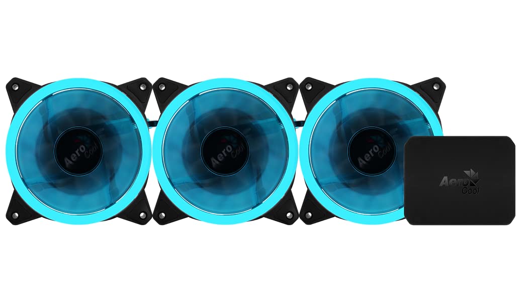 Aerocool Rev RGB Pro Case per computer Ventilatore 12 cm Nero