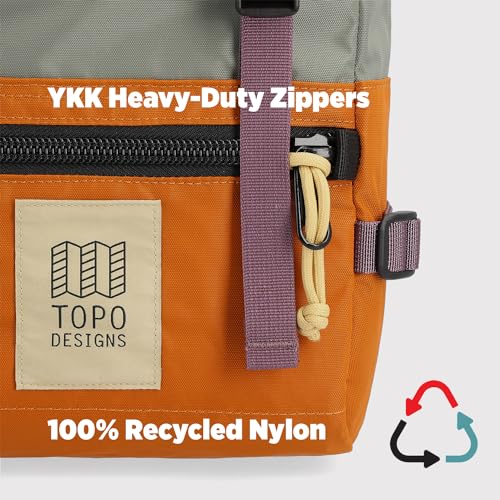 Image of Topo Designs Rover Pack Mini - Small Sized Daypack for EDC, Day Trips, Hikes, Iconic Denver Design, Fair Trade + Bluesign