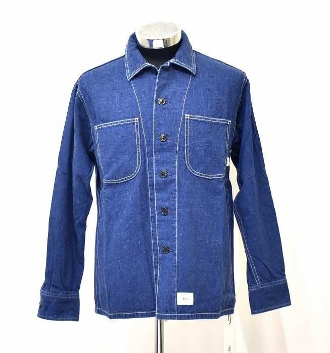 Amazon.co.jp: WTAPS ダブルタップス MINE LS SHIRT. COTTON. DENIM 