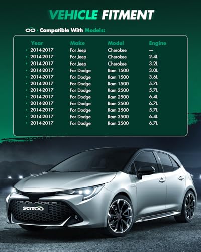 Image of SCITOO Motor Starter for 17867N Starters Fit for Dodge for Ram 1500 2014-2017, for Dodge for Ram 2500 2014-2017, for Dodge for Ram 3500 2014-2017, for Infiniti for QX56 2004-2010