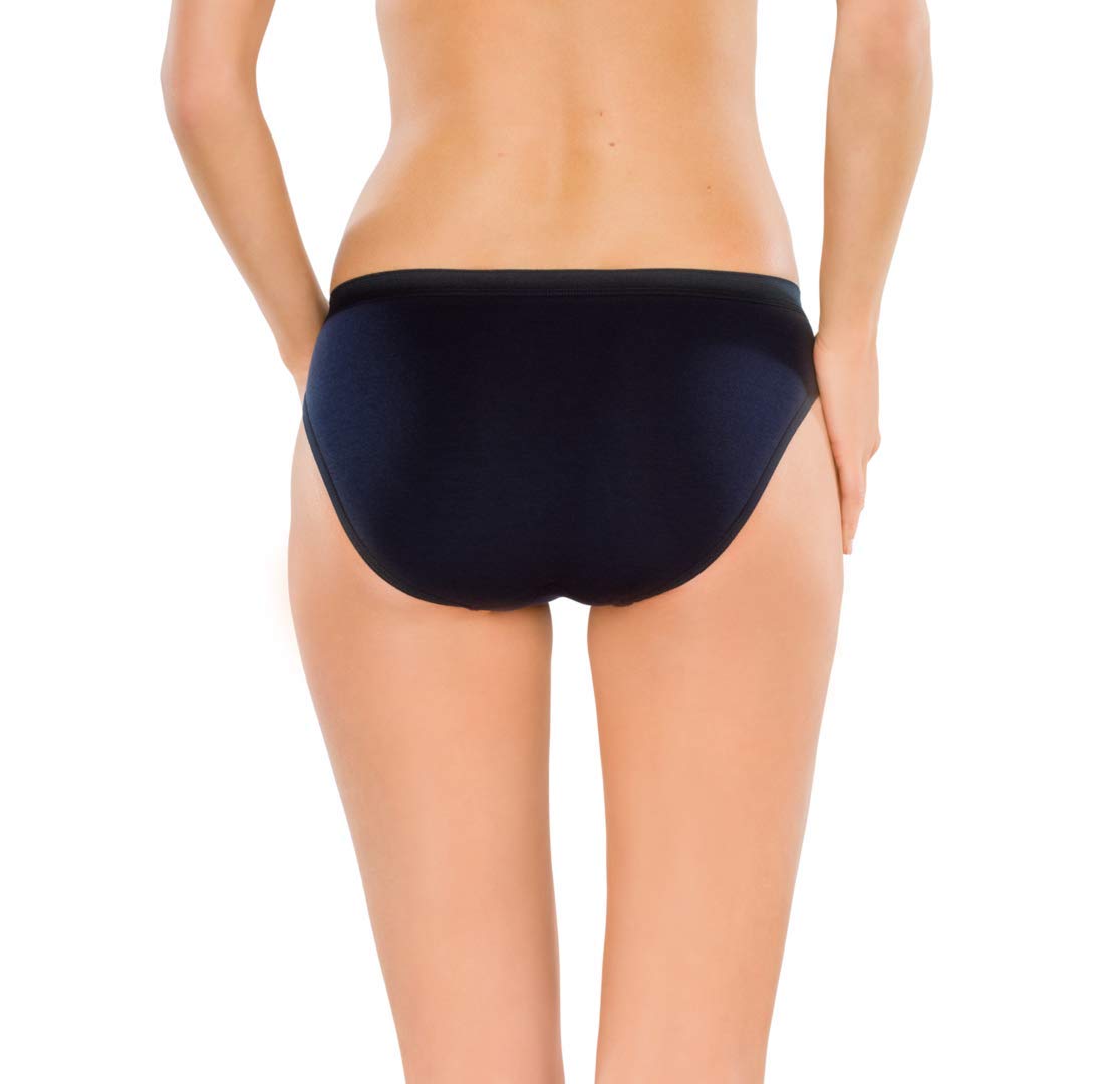 Schiesser Naturschönheit Rio Slips 4er Pack Night Blue 34