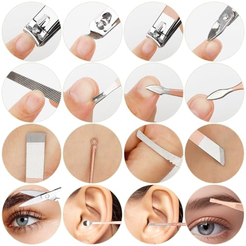 LmashRbaiw メンズネイルケア16点セット