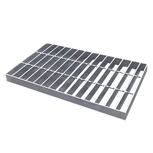 15.75 × 15.75 inchesGalvanized Metal Bar Grating Industrial Steel Grating Panel for Walkway Platform Stair Trench Cover