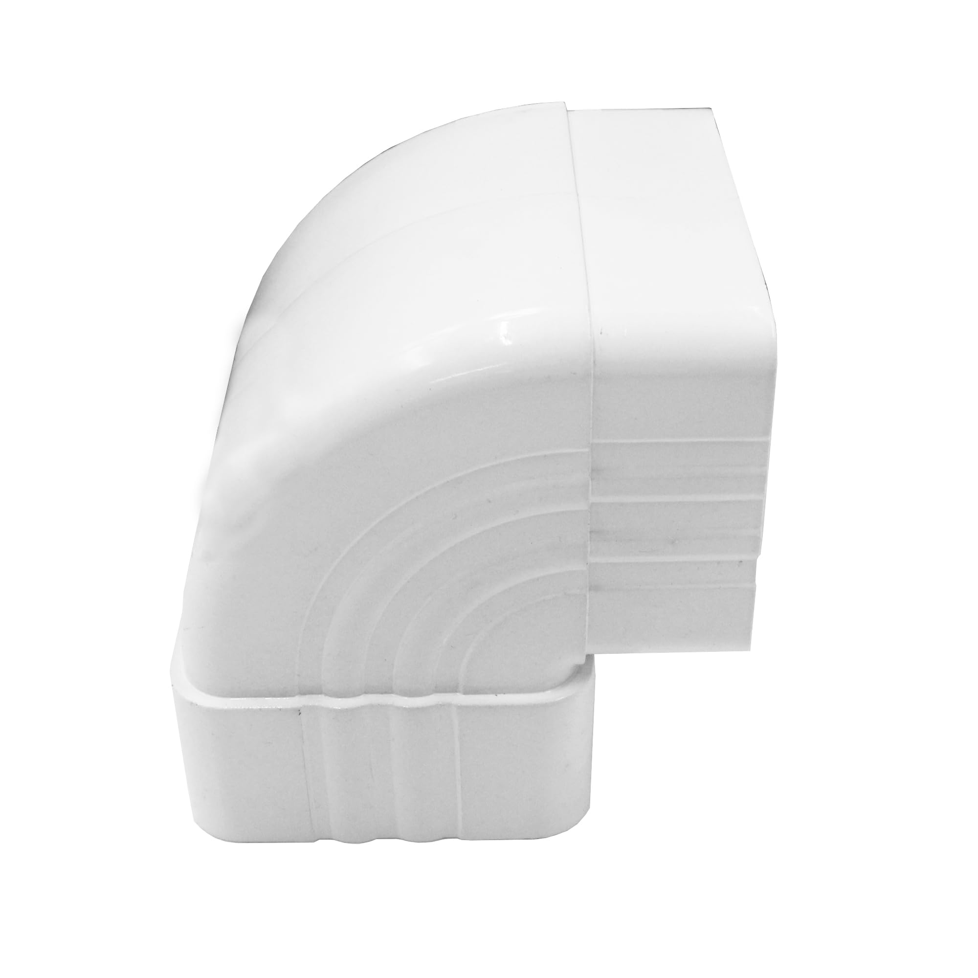Rsoise90° Gutter Elbow Roofing Gutter downspout Extension Aluminum Downspout Elbow 3x4 White (90° Gutter Elbow 3x4in)