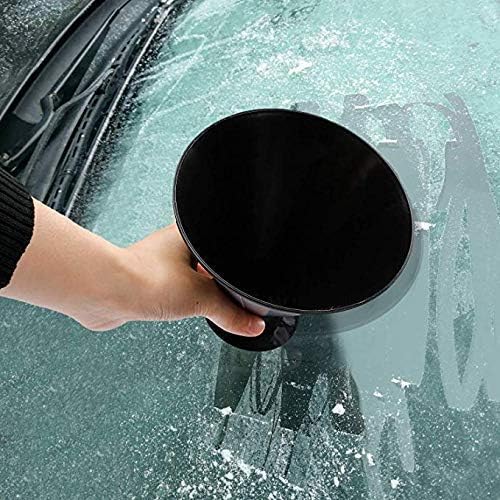 Magic Ice Scraper - Car Windshield Snow Removal Wiper - Snow Removal Funnel Tool - Cone-Shaped Windshield Ice Shovel -Snow Remover Deicer - Round Deicing Scraping Tool