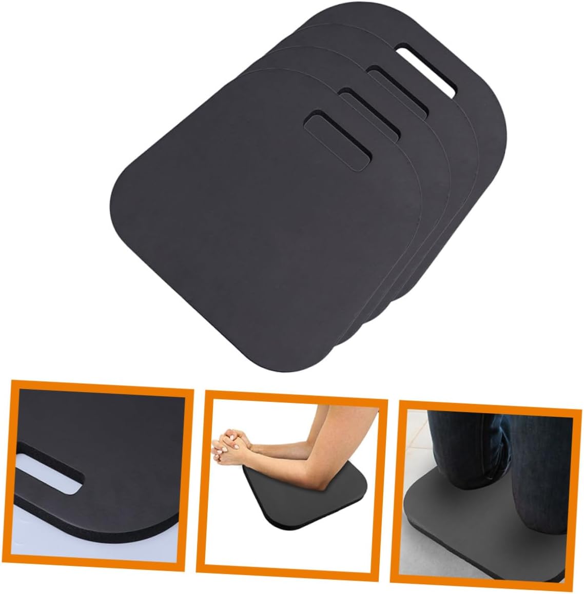 VANZACK 4pcs Gardening Kneeling Pads Portable Cushions for Comfortable Kneeling Work Yoga and House Tasks Lightweight Easy to Clean