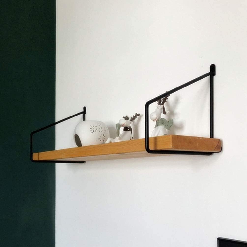 Floating Shelf Brackets Heavy Duty Metal Black Wall Shelf Bracket (Set of 2) Iron Floating Triangle Shelve Brackets Shelving Display Bracket for Bedroom,Living Room,Kitchen (Size : 10inch(25cm))
