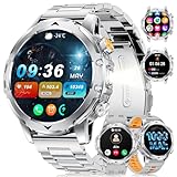 Batterie longue durée de 1000 mAh : fini la charge quotidienne. Grâce à sa puissante batterie de 1000 mAh, cette montre intelligente pour homme offre une autonomie exceptionnelle et vous permet de vous tenir pendant des jours avec une seule charge. Que ce soit pour une longue randonnée, un voyage ou une vie quotidienne stressante, cette montre intelligente ne vous laissera pas tomber. Utilisez les nombreuses fonctions et ne vous inquiétez plus de la batterie. Cette montre intelligente est conçue pour l'endurance et garantit que vos données importantes de connectivité et de santé restent disponibles à tout moment