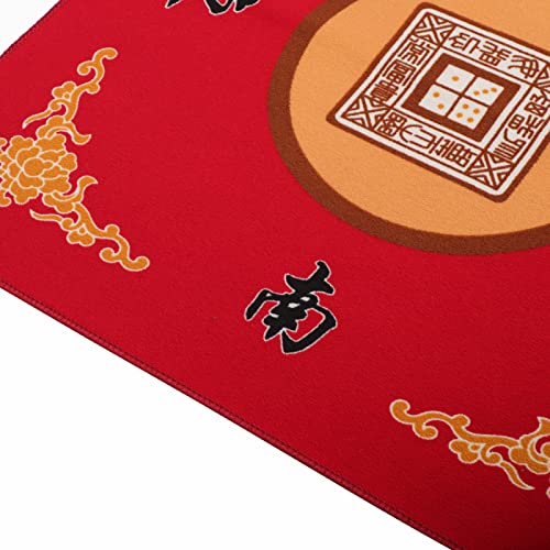 Mahjong Mat con 3 Dados y Set de Fichas Acrílicas miniatura 4