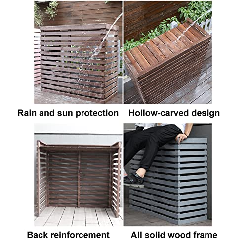 Klimaanlagen Abdeckung 110x45cm - Wasserdicht & Sonnenbeständig