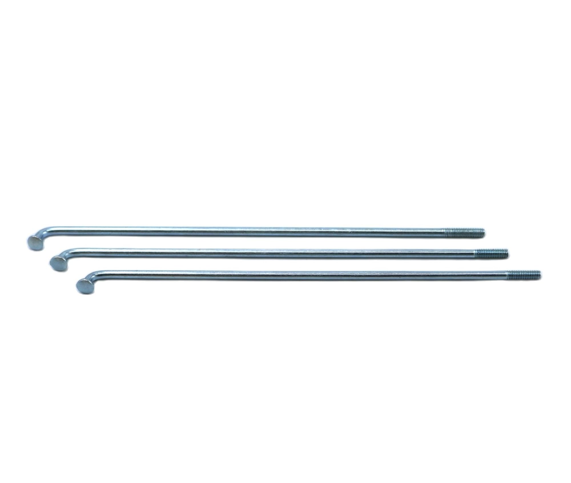 Elektrisch, 12G, Durchmesser 2,5 mm, Länge 56–240 mm, Speichen #45, Stahl + Nippel, 37 Stück/Packung