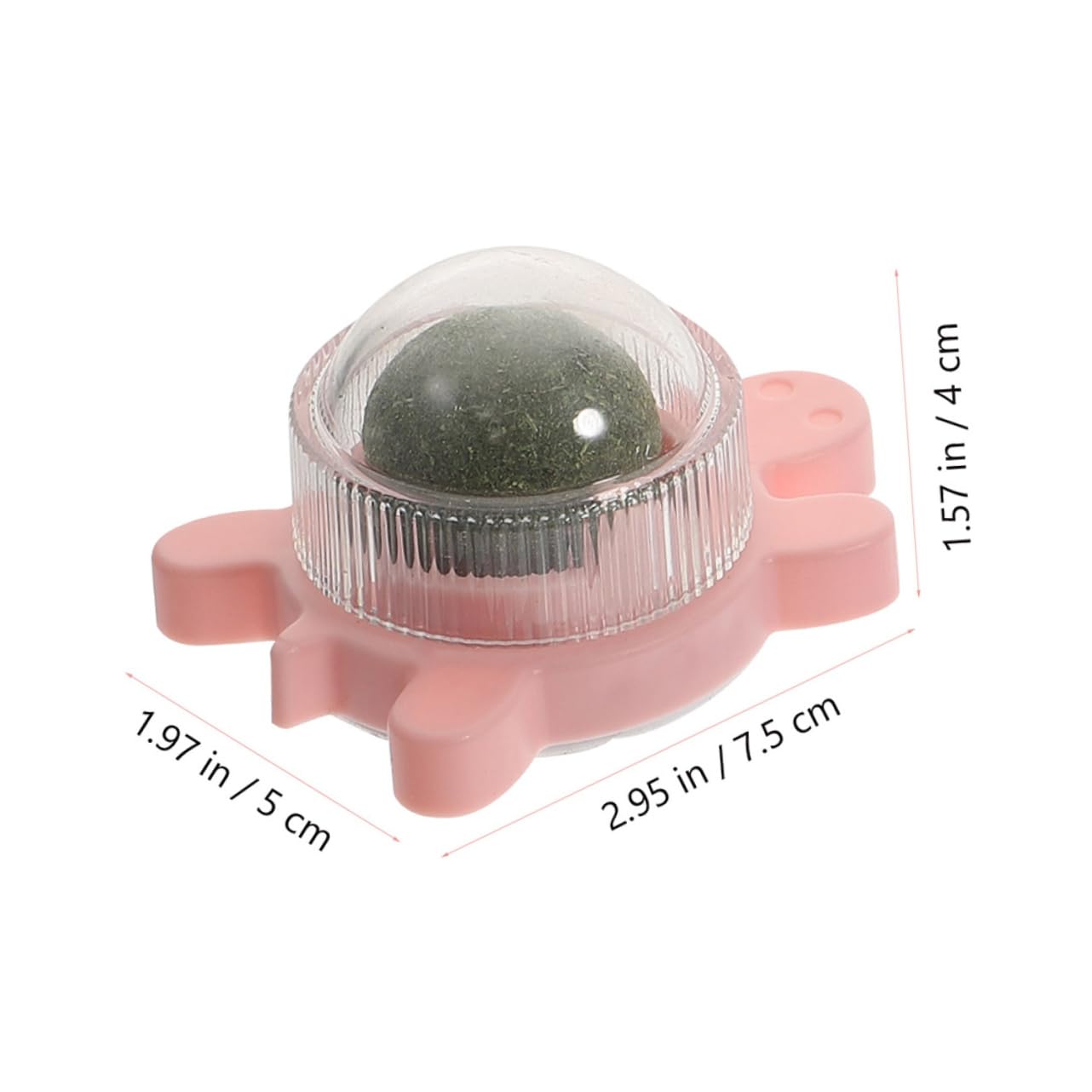 YARNOW Lot De 4 Jouets Interactifs Rotatifs Comestibles À Lécher pour Chats À La Menthe pour Chat pour Lintérieur pour Plantes