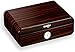 BOCbco Humidor Caja de Cigarros Caja de Cigarros Caja de Humidificador de Cigarros de Madera de Cedro Gran Capacidad Brillante Higrómetro Humidificador Almacenamiento Caja de Cigarros