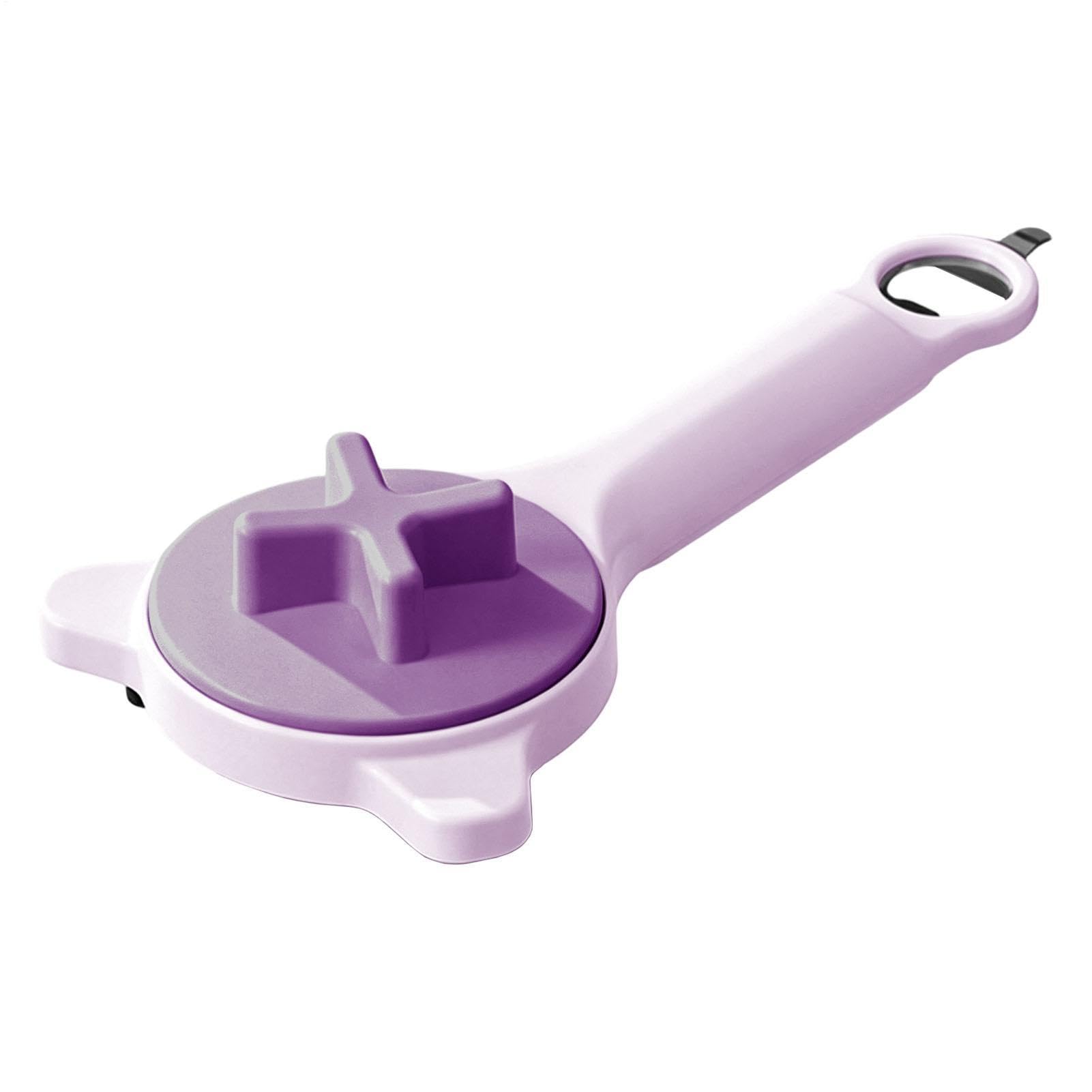 Abre de tarros ajustable y magnético con agarre ergonómico