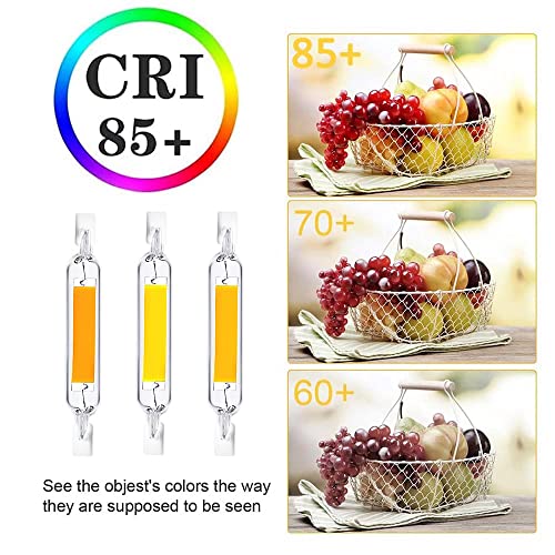Wangdahua R7S LED 78mm Lampadine Dimmerabili, 15W