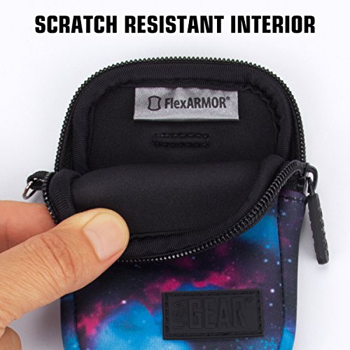 Funda para cámara digital pequeña de neopreno Galaxy miniatura 3