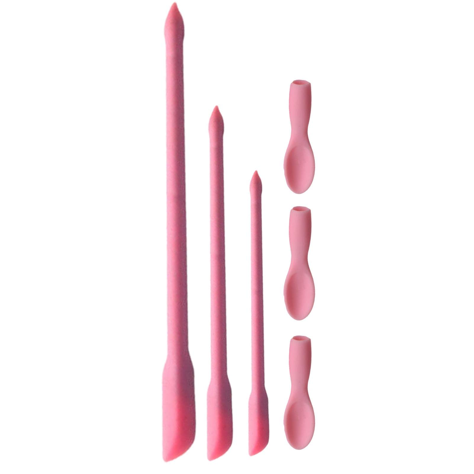 6Pièces Spatule En Silicone, Spatule En Silicone Pour Maquillage