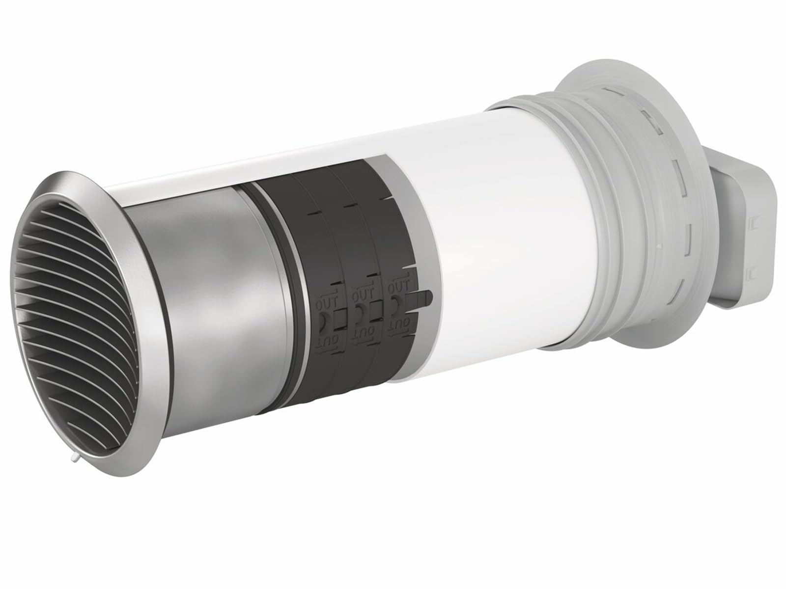 Naber 405.1.065 Compair PRIME flow P-Turbo flow 150 Mauerkasten inkl. THERMOBOX