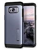 Spigen Tough Armor Galaxy S8 Plus Case with Kickstand and Extreme Heavy Duty Protection and Air Cushion Technology for Galaxy S8 Plus - Orchid Gray
