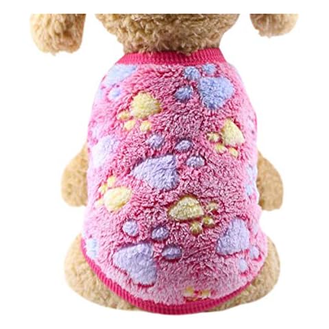 Crasy Shop Pet Dog Plush Hoodie Coat Cover