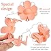 Flower Claw Clip 7 PCS Claw Clips, Hair Clips for Women Non Slip for Thick Hair Women Girls Gifts, 7 Colors
