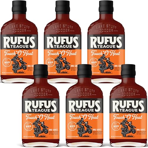 Touch O' Heat Natural BBQ Sauce - 6 Pack