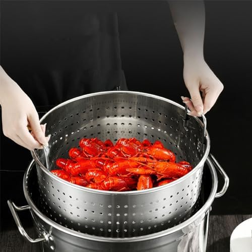 Edelstahl-Filter-Mesh-Eimer, großes Fassungsvermögen, Küchensieb | Großes Fassungsvermögen Edelstahl-Filter-Mesh-Eimer-Sieb für Frittieren, Nudeln, Obst, Gemüse