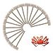 16Pcs Wooden Crab or Lobster Mallets, Nature Hardwood