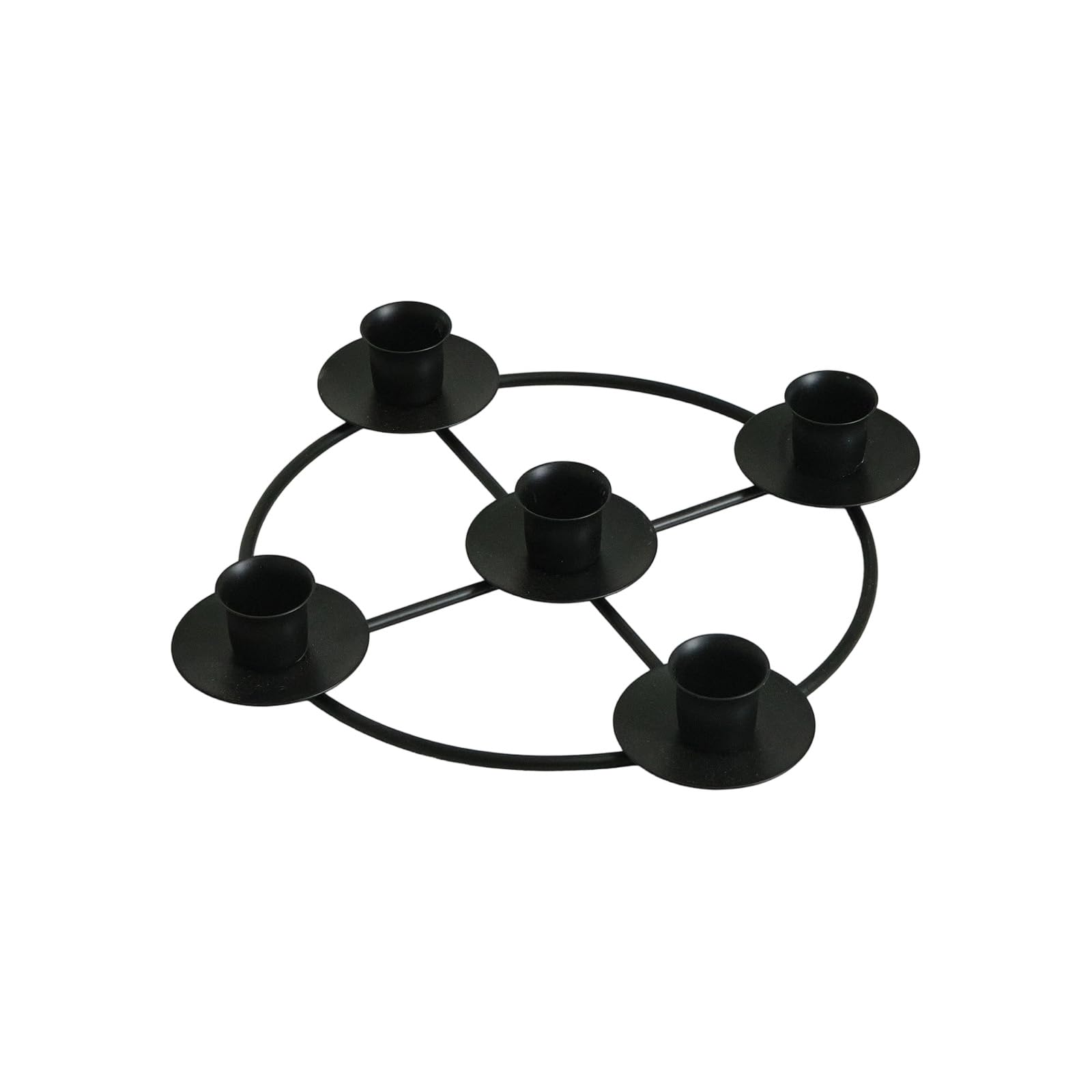 Tsophreniq Cast Iron Metal Candelabra Candlestick Holder Decorative Stand Taper Holder for Wedding Party Home Decors Table Candelabra Centerpieces