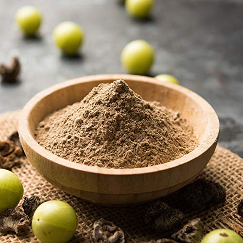 Saara HERBAL FRESH Amla Powder,201g, Nellikai, Amalaki, Emblika Officinalis, Indian Gooseberry Powder (pack of 2 x 101g) 3