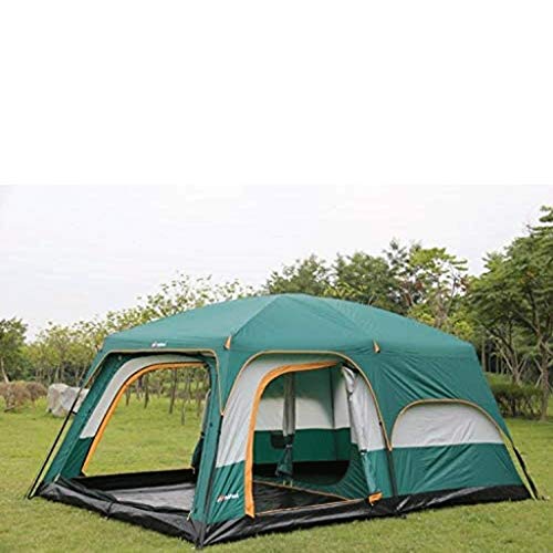 Carpa inflable exterior para camping 10 personas dos habitaciones miniatura 3
