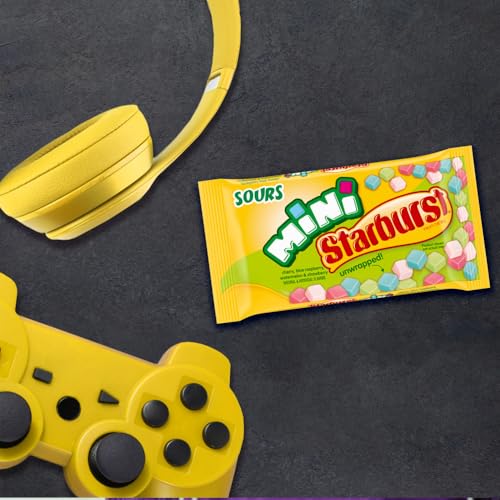 STARBURST Minis Sours Candy Sour Bulk Fruit Chews Variety Box 1.85oz, 24 Pk - image 4