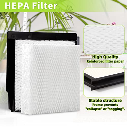 1040 Essick Humidifier Wick Filter for AIRCARE Air Humidifier B23 DP3 B40 B40-C 3D6-100 5D6-700 7D6-100 B23-710 B23-810 D46-720 CM330 500 700 3000 series Fit MoistAir models: MA-0300 MA-0500 - 4 Pack - Thumbnail 4