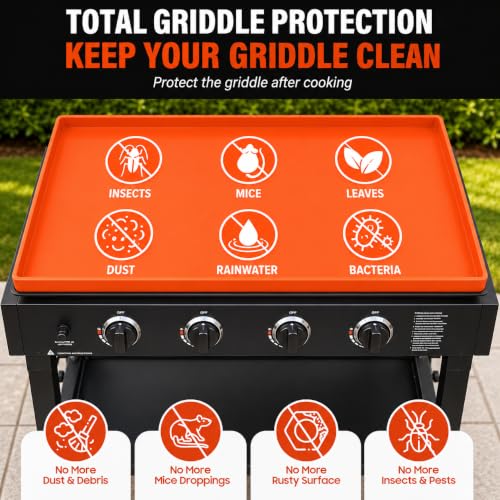 Hedday 36 Inch Silicone Griddle Cover Mat Compatible with Blackstone by Hedday - Used condition - Image 4