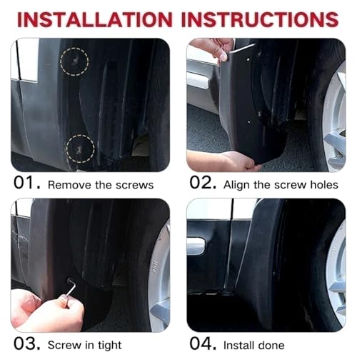 Garde-Boue Finition Premium pour Lexus RX330 RX400h Protection Châssis - 5