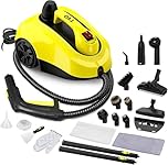 TVD Steam Cleaner, Upholstery Cleaner, Steam Cleaner with 5 m Extra Long Power Cord for Floor Steamer, Oven, Carpet, Sofa, Upholstery, Bed Bugs