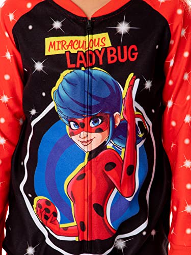 INTIMO Miraculous: Tales of Ladybug & Cat Noir Girls' Character Footless Sleep Pajama3