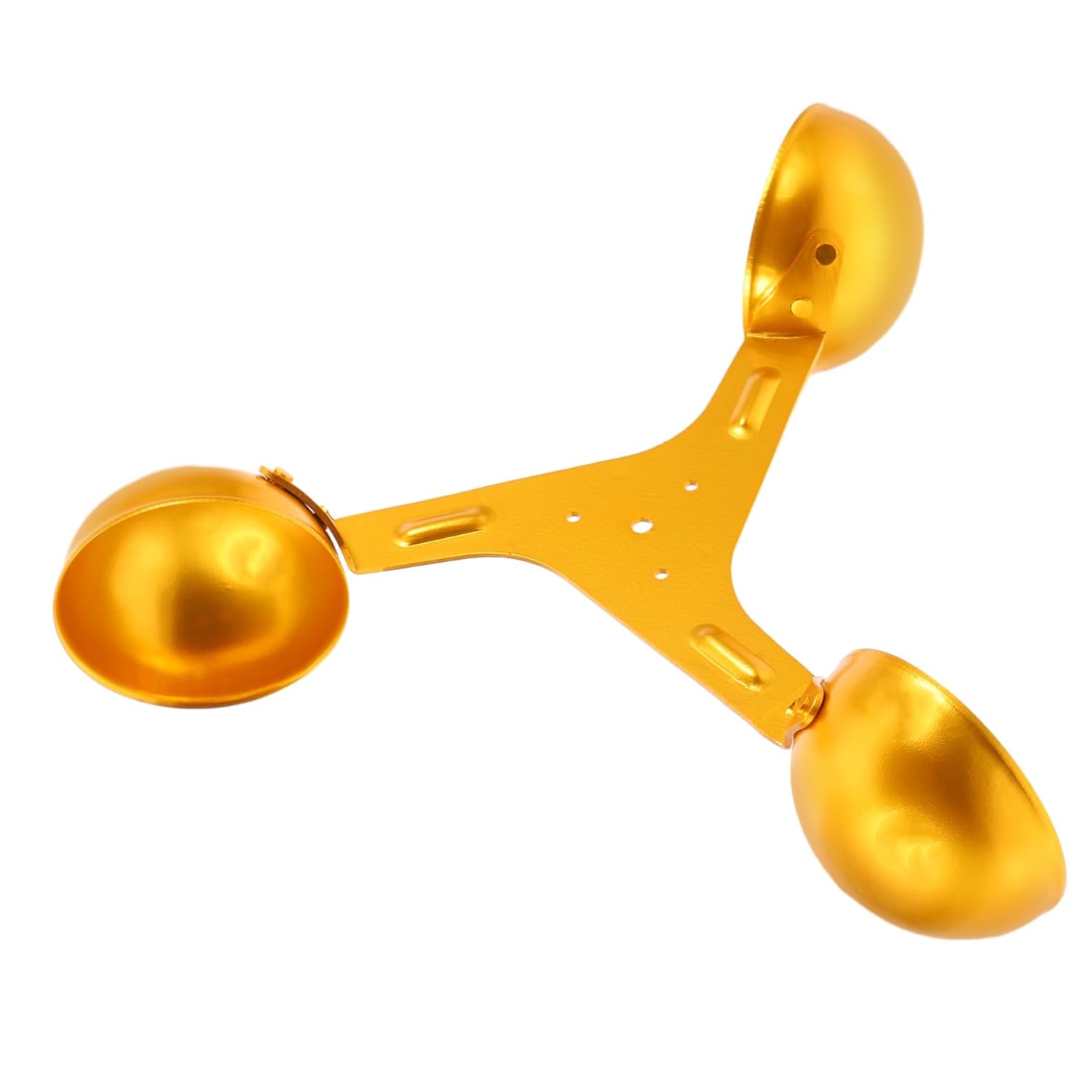 Cup Anemometer Wind Speed Sensor with Aluminum Alloy Cup Accurate Wind Measurement Tool for Agricultural and Outdoor Use Wear-Resistant Yellow Replacement